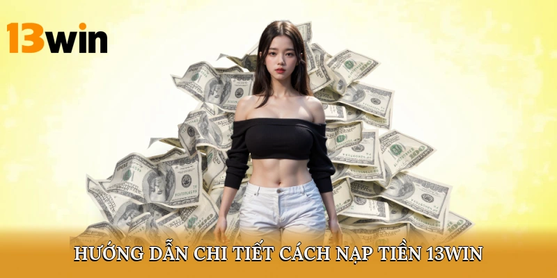 Hướng dẫn chi tiết cách nạp tiền 13win trên website và app
